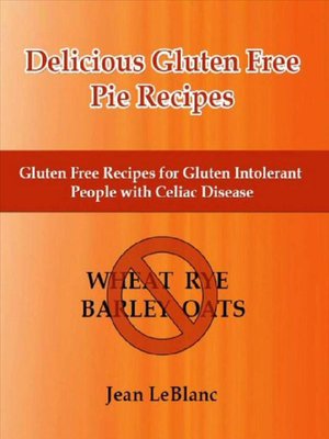 cover image of Delicious Gluten Free Pie Recipes
